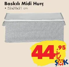 BASKILI MİDİ HURÇ